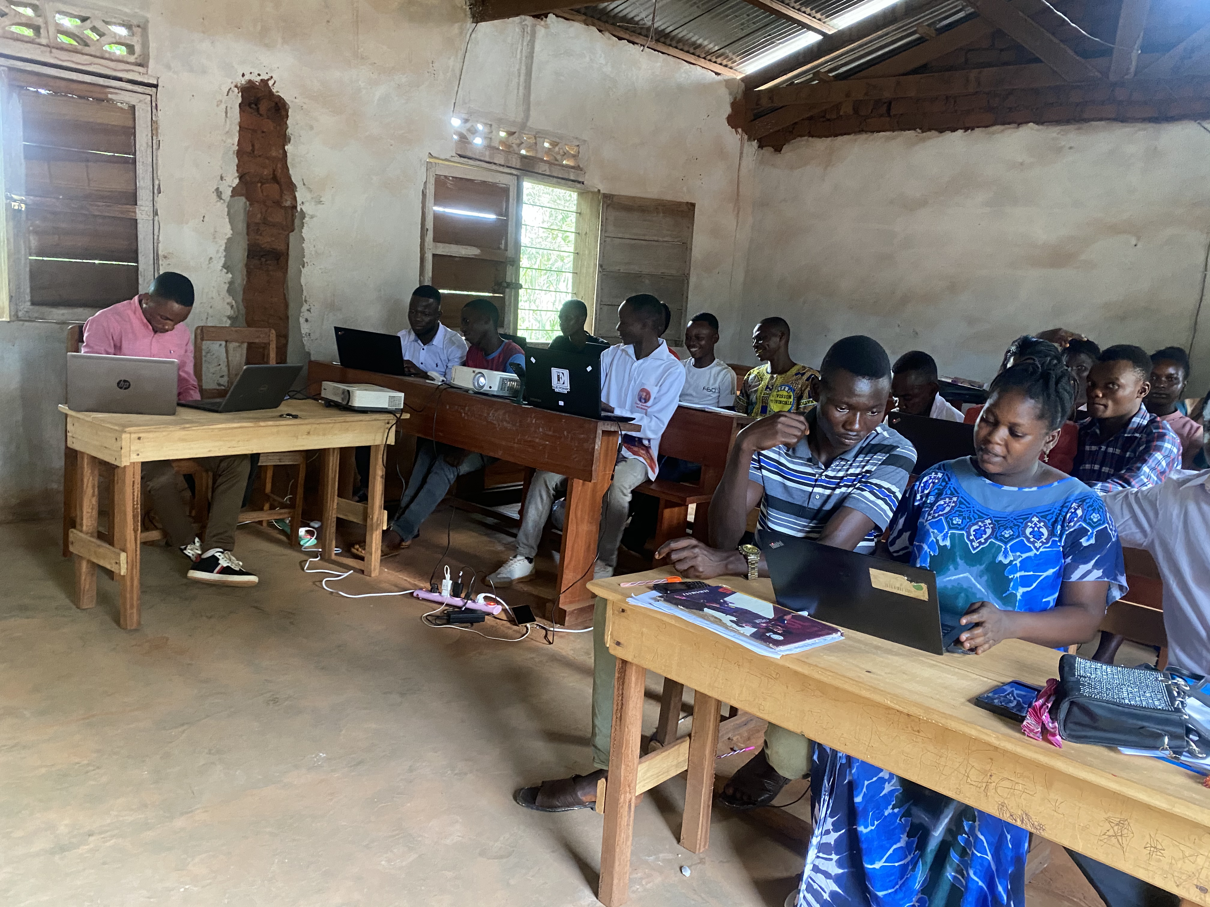 Poursuite des examens du premier semestre à l'ISP-Gemena. 